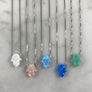 Silver Hamsa Hand Necklace
