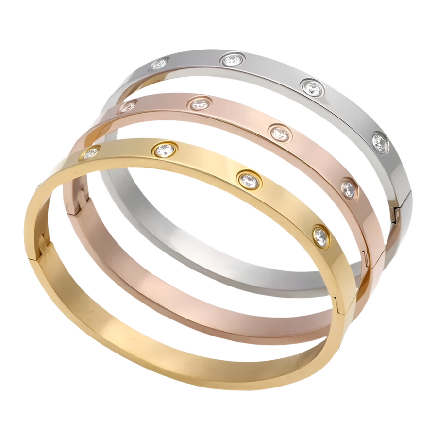 Crystal Love Bangle